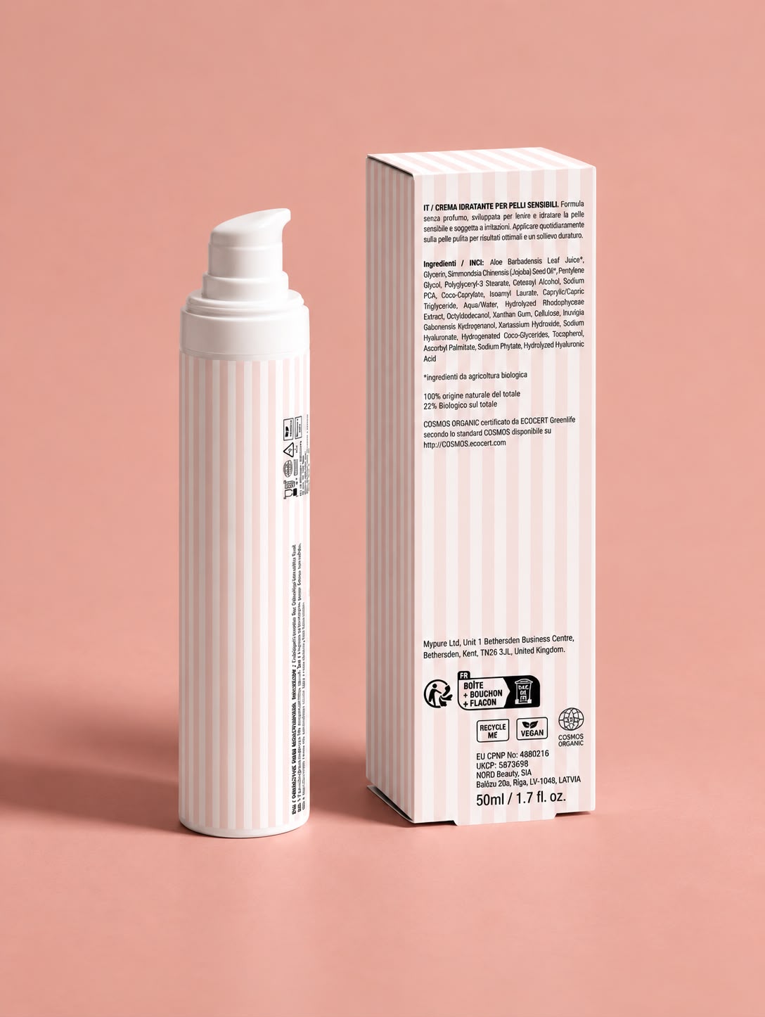 ELLESKINLABE - CREMA IDRATANTE PER PELLI SENSIBILI