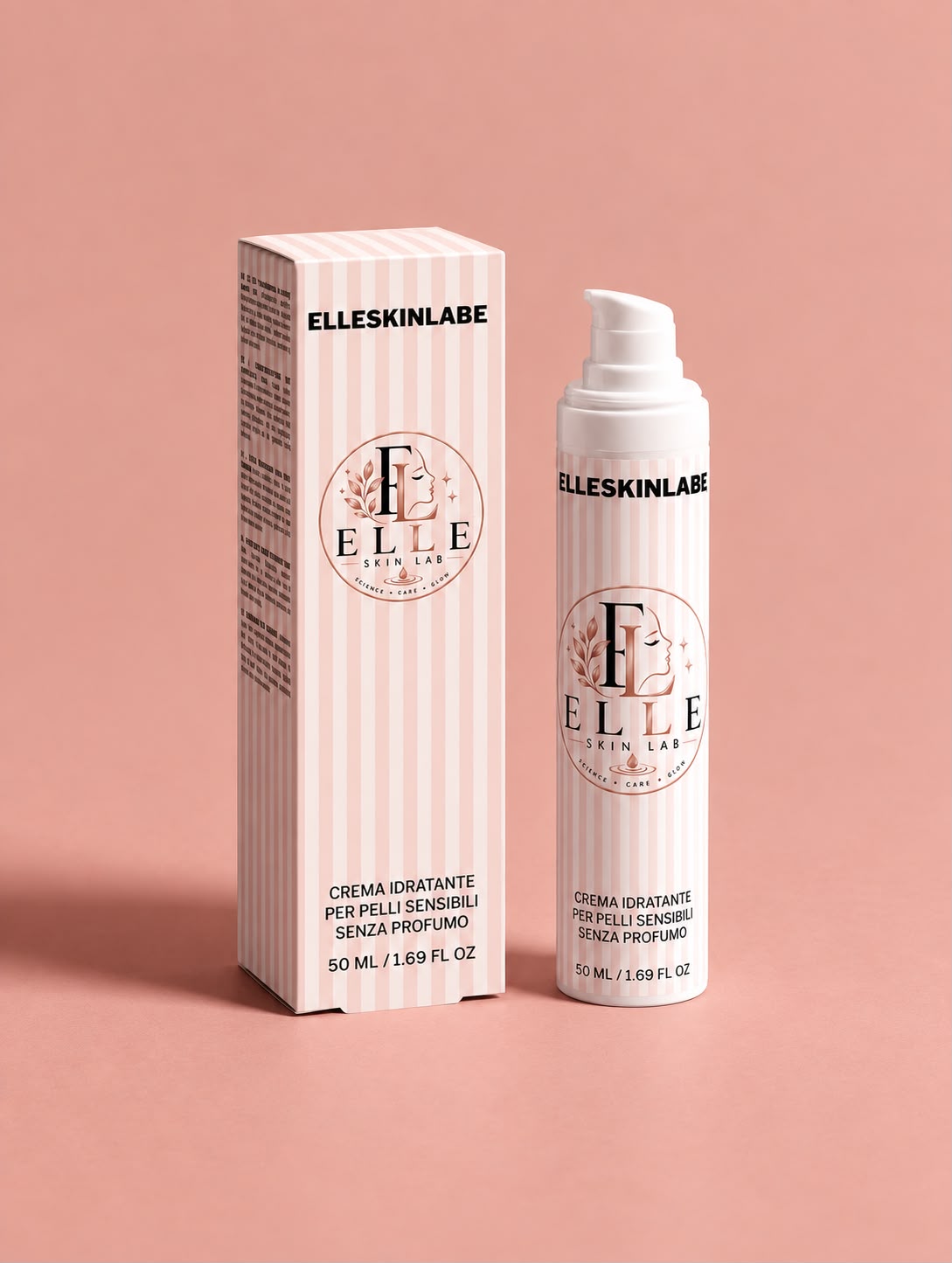 ELLESKINLABE - CREMA IDRATANTE PER PELLI SENSIBILI