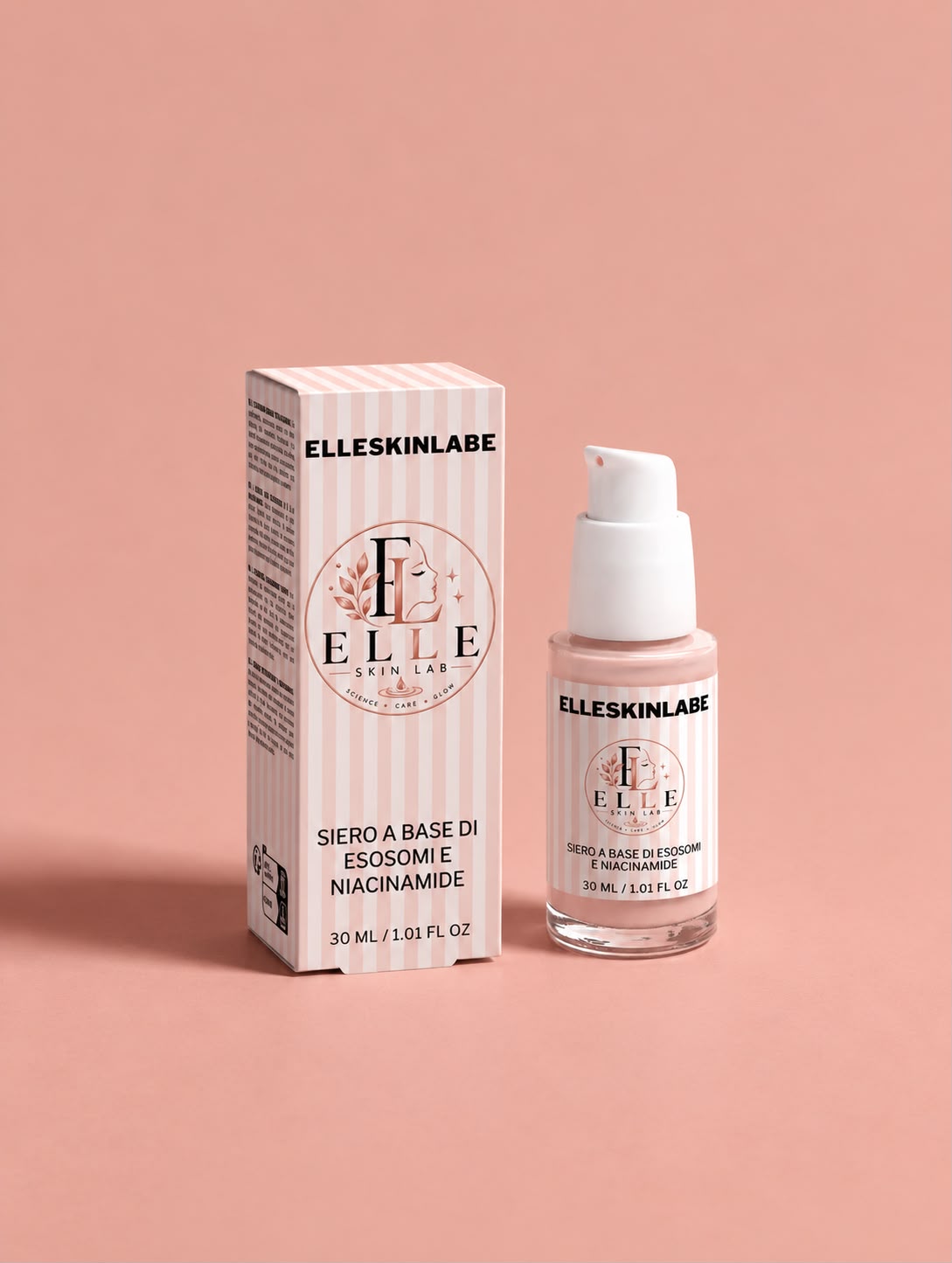 ELLESKINLABE - Siero a base di esosomi e niacinamide