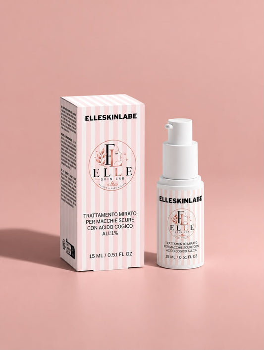 ELLESKINLABE - TRATTAMENTO MIRATO PER MACCHIE SCURE CON ACIDO COGICO ALL' 1%